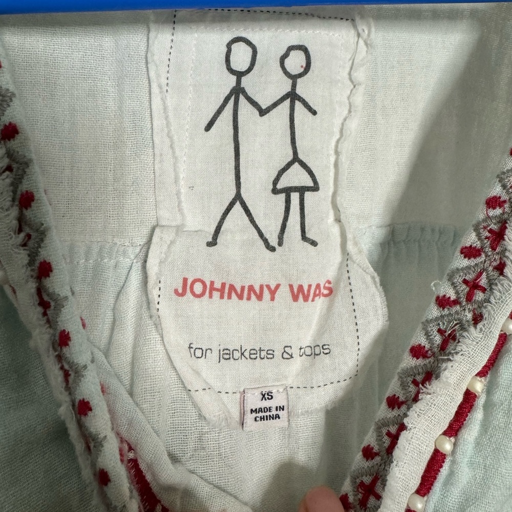 Johnny Was top. XS. - Picture 4 of 7